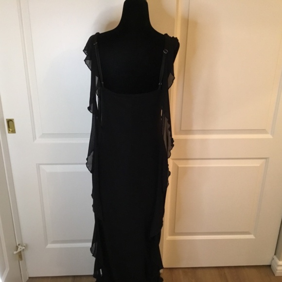 NWT PrettyGarden Black Cocktail Party Maxi Dress Size XL - Picture 5 of 7